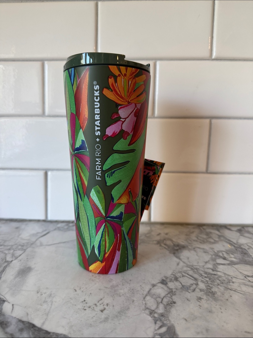 Starbucks Olive Green Travel Tumbler Lid - Matte Green